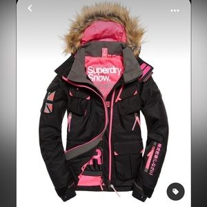 SUPERDRY Snow Action ski / snowboard jacket - new